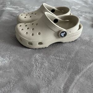 CROCS Cream Water Shoes Classic Design